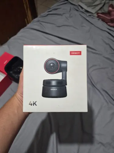 Webcam OBSBOT Tiny 4K PTZ com IA