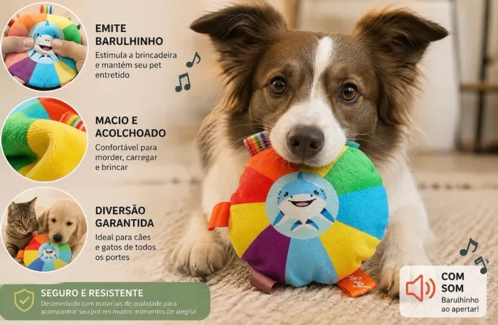 Brinquedo interativo para Cães e Gatos sonoro