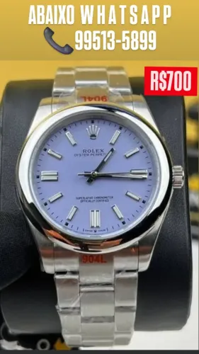 Relógio ROLEX AUTOMÁTICO OYSTER PERPETUAL LANÇAMENTO