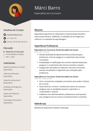 Faço currículos e Trabalhos escolares