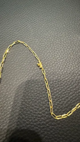Cordao ouro Cartier