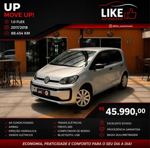 Volkswagen Up! Take 1.0 Total Flex 12V 5P 2018