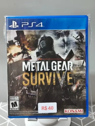 Metal Gear Survive - PS4 - envio pela Olx