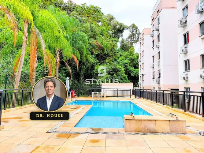 Apartamento Térreo com Lazer Completo em Engenho Novo - Condomínio Clube! M37L