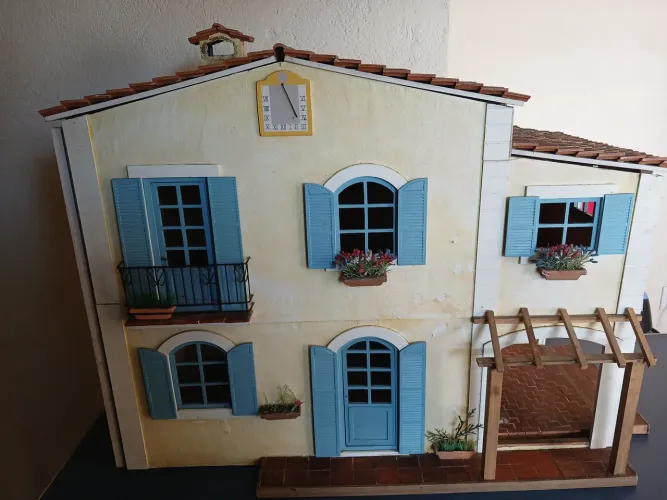 Casa de Praia miniatura coleção planeta de agostini