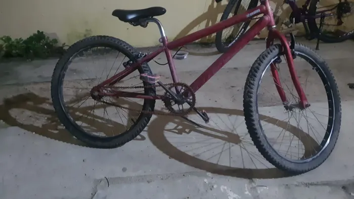 Bicicleta aro 24 troco em celular