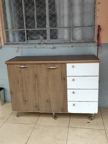 Armário bancada de cozinha
