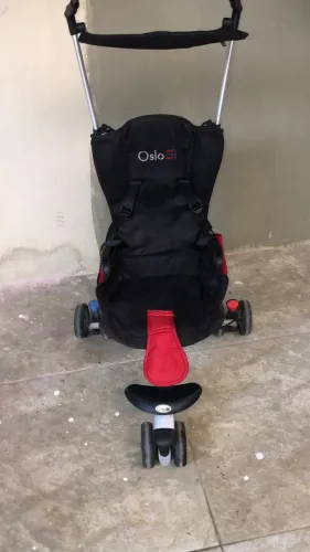 Carrinho de bebê Oslo que dobra 