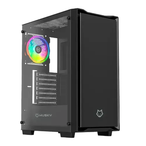 Gabinete Gamer Husky Dome 110 Mid Tower ATX Lateral em Vidro Sem FANs