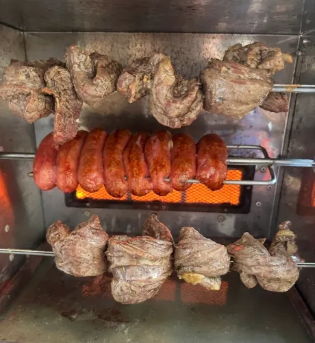 Churrasqueira A Gás Rotativa
