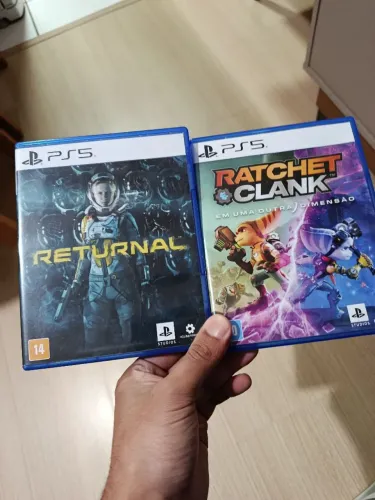 Returnal e Ratchet e clank usado top