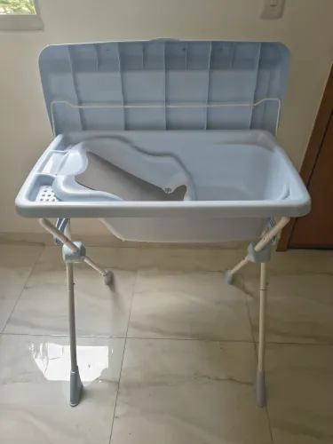 Trocador com banheira Burigotto