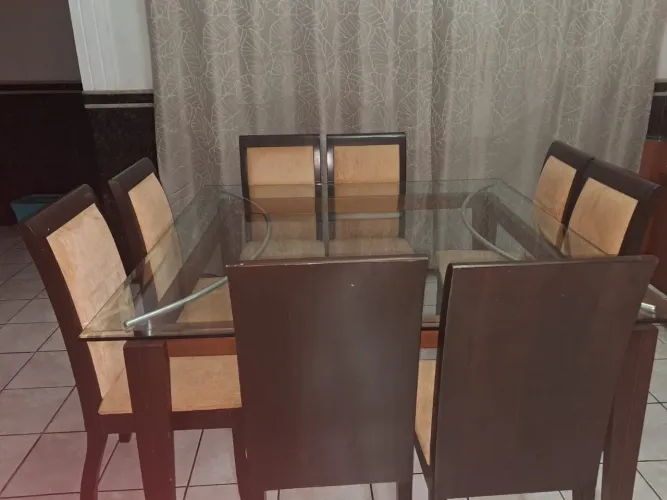 Mesa de vidro
