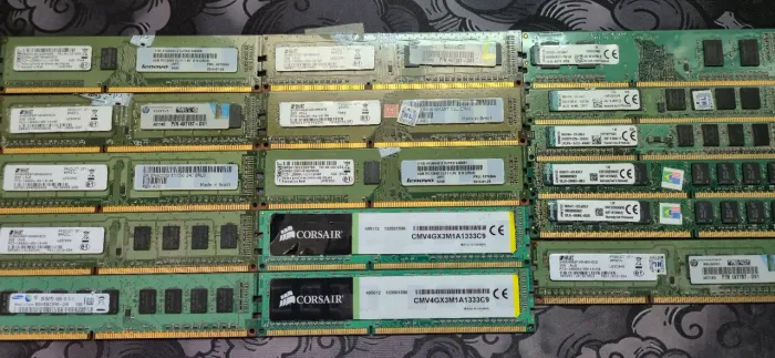 Lote de memoria RAM ddr3