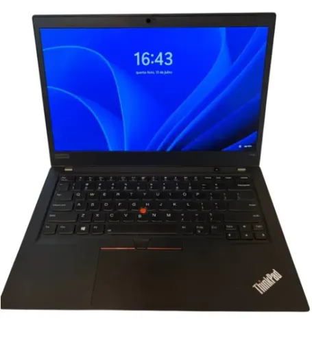 Notebook Lenovo ThinkPad T490 Core i7 - 24GB RAM - Tela Touch - SSD 256GB
