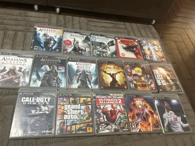 jogos originais para Ps3(mídia física em excelente estado de conservação). Todos testados
