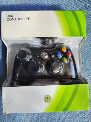 Controle Para Xbox 360 Com Fio Joystick Manete Gamepass Steam Tv Pc Android - Crowley