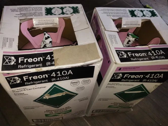 Fluído 410A . FREON.