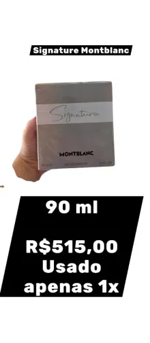 Signature Montblanc perfume feminino 90ml