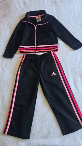 Conjunto Adidas Original comprado nos EUA Infantil Jaqueta e Calça