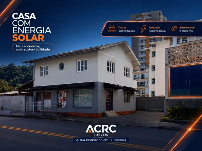 ACRC Imóveis - CA03898 - Casa para Locação no Bairro Garcia em Blumenau