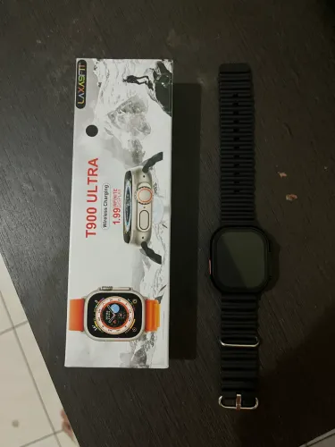 RELÓGIO DIGITAL SMARTWATCH T900 ULTRA NOVO (NUNCA USADO)