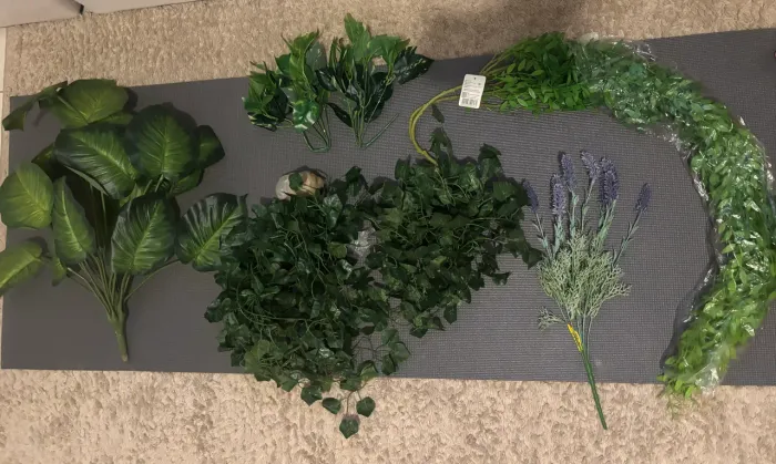 Plantas artificiais diversas
