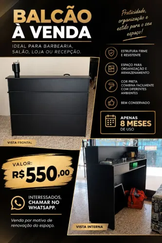 Vendo balcão 