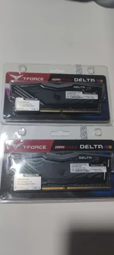 MEMÓRIA RAM T-FORCE DELTA RGB DDR4 - 16GB (2x8GB) ?