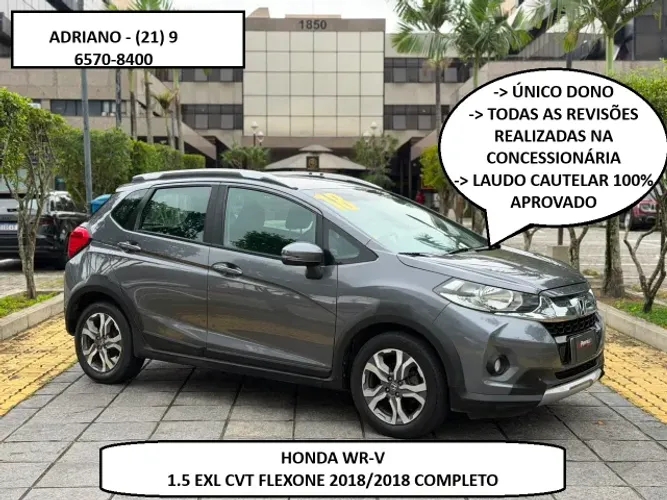 Honda WR-V EXL 1.5 Flexone 16V 5P Aut. 2018