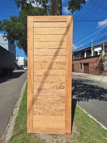 PORTAS DE MADEIRA MACIÇA ANGELIM 60CM 70CM 80CM - PREÇOS INCRÍVEIS