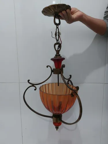 Para vender hoje ( Lustre Antigo dos anos 50)