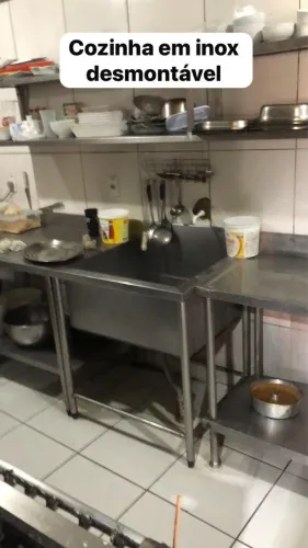 Fritadeira industrial de pé com duas cestas água e óleo