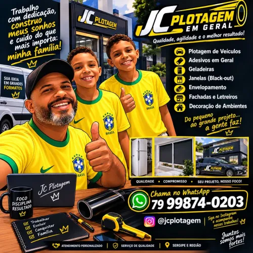 Trabalhamos com envelopamento plotagem em geral