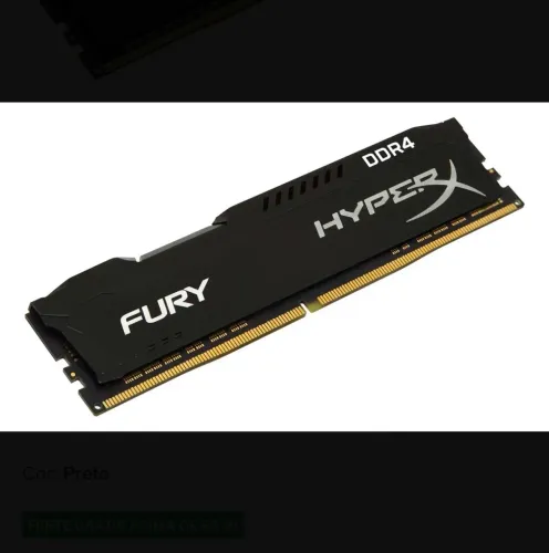Memorias DDR 4 kingston fury