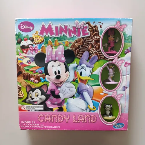 Jogo De Tabuleiro Raríssimo Candy Land - Edição Doces da Minnie da marca Hasbro