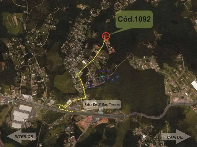 Chácara Recanto Verde - 2 Lotes (total 2.092,72 m²) Km 39 Raposo Tavares