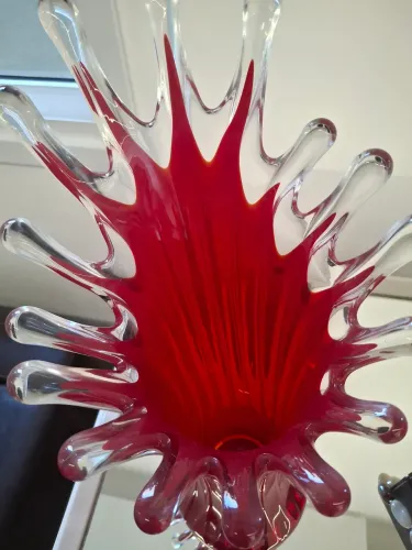 Vaso ornamental em murano