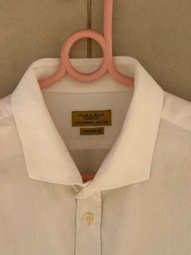 Camisa social zara branca 