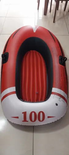 Boat 100 inflável vermelho