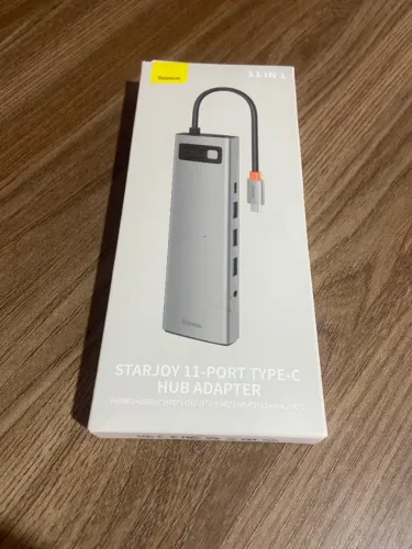 Hub Baseus 11 em 1 - 2 Hdmi - VGA USB