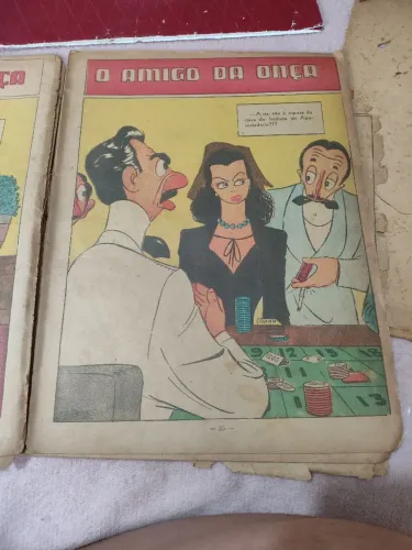 RARIDADE 1940s: Álbum O Amigo da Onça - Péricles - Ed. O Cruzeiro (Histórico)