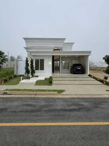 4. Casa Nova Alto Padrão no Florais Chapada | 3 Suítes | Financiável