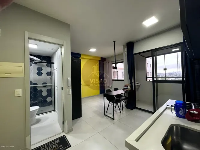 Studio para Locação em Osasco, Bonfim - Via Rovai, 1 dormitório, 1 banheiro, 1 vaga