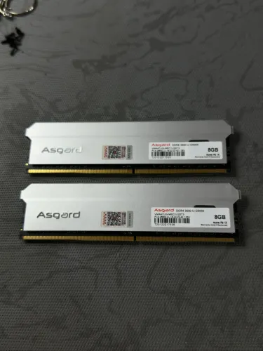 2x8 3600MHZ ASRGARD memória DDR4