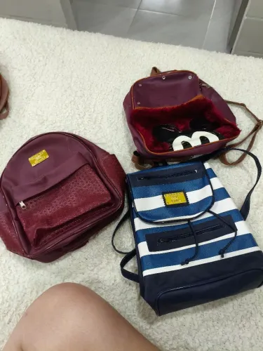 3 mochilas femininas 