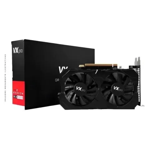 Placa de Vídeo RX 580 8GB GDDR5 VX Pro 256 bits, VXRX580-8GD5