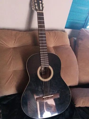Violão cor preta Conservado