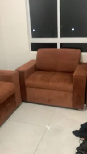 Vendo sofá dois e três lugares aceito oferta