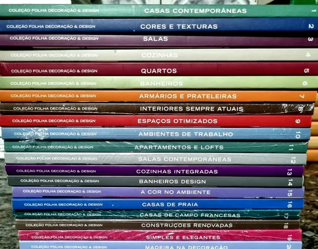 Coleçao de Revistas decoração e designer